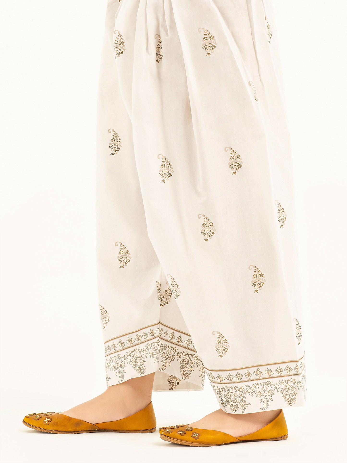 Printed Cambric Shalwar