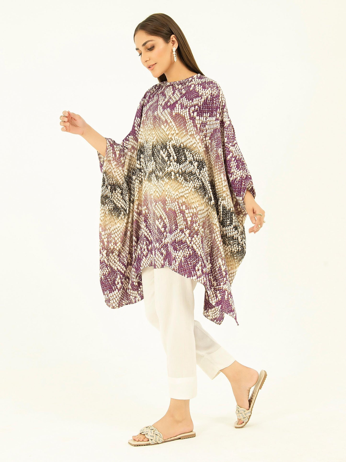 Silk Shirt-Printed (Pret)