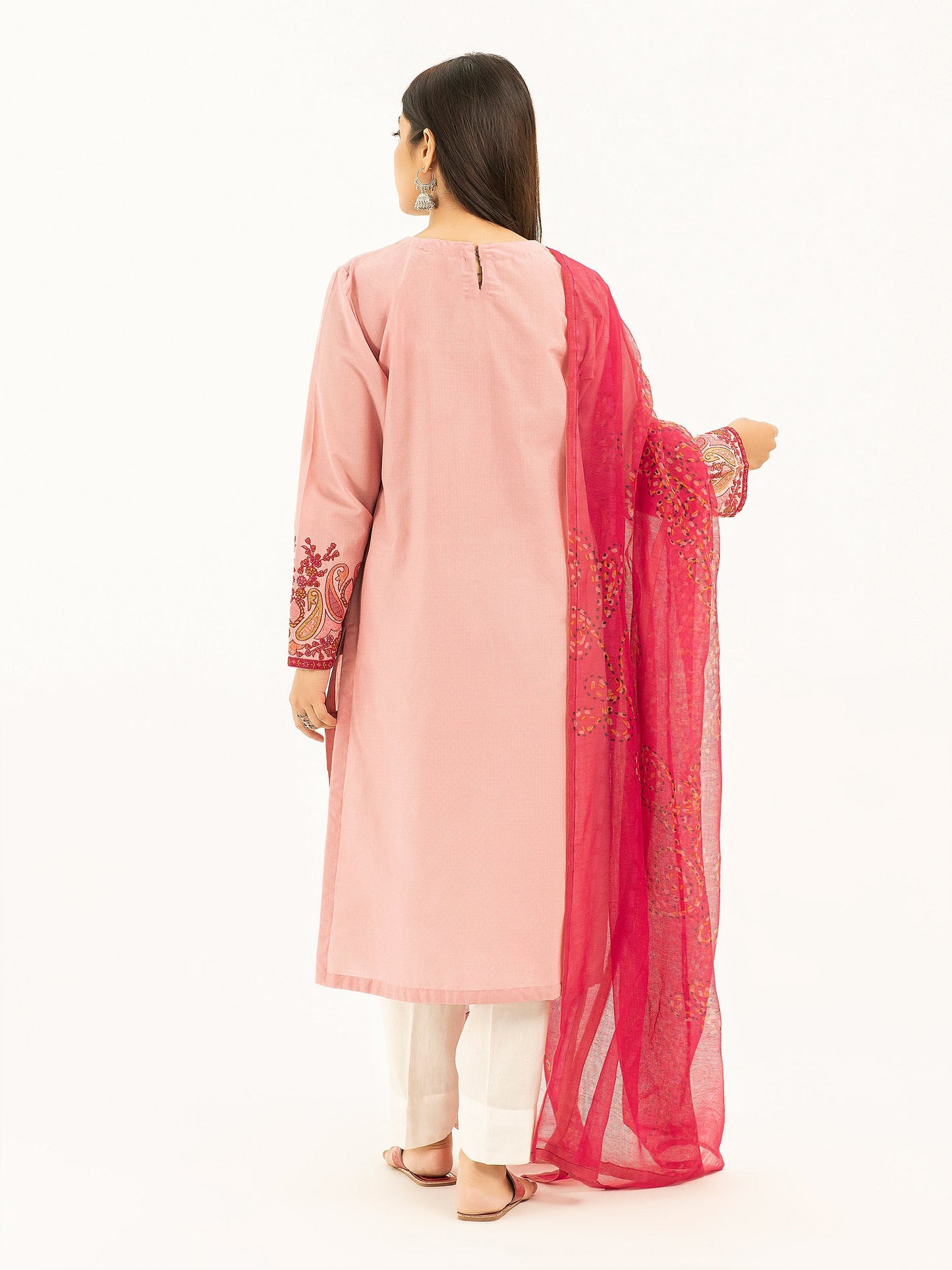 2 Piece Lawn Suit-Embroidered (Pret)