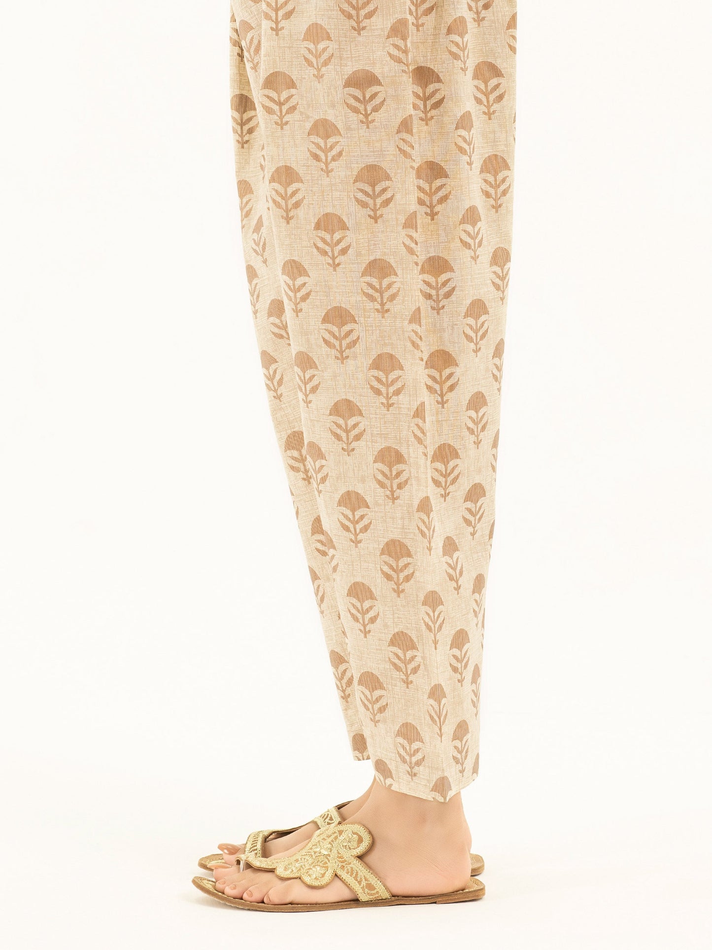 Printed Cambric Trousers(Pret)