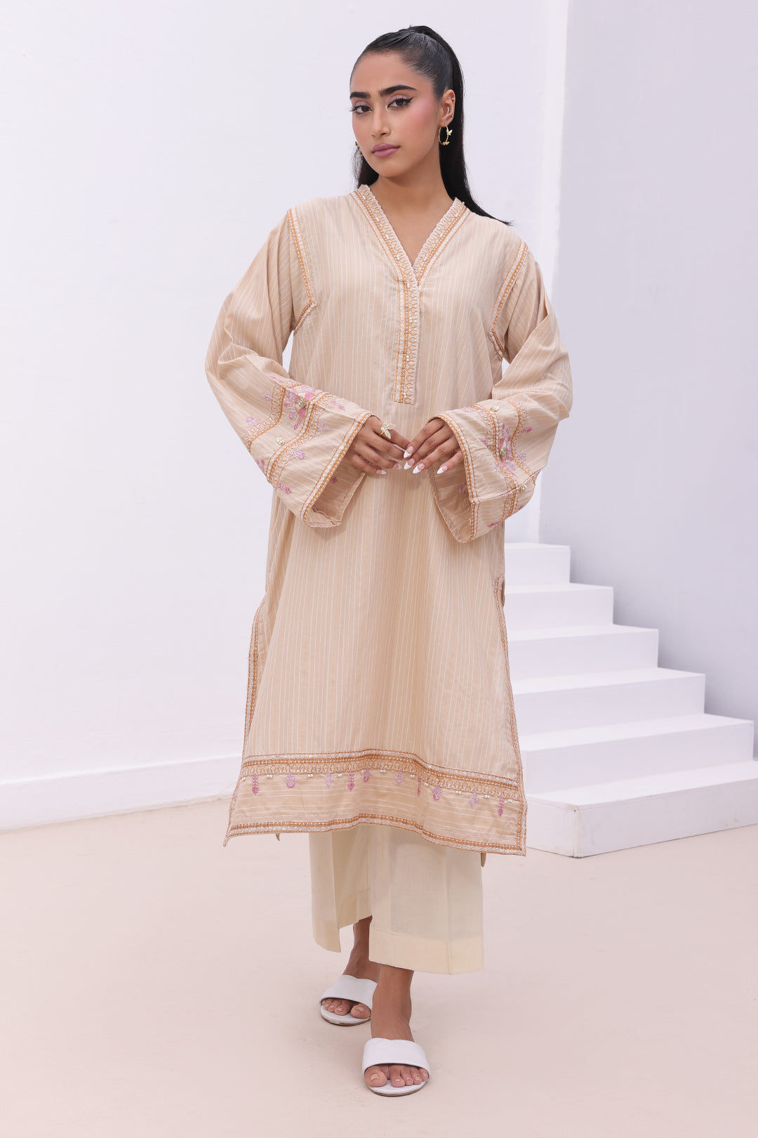 Embroidered Kurta - 2012