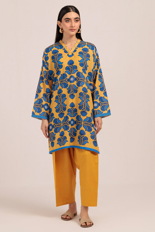 YELLOW-KHADDAR-2 PIECE (WS2242P04)