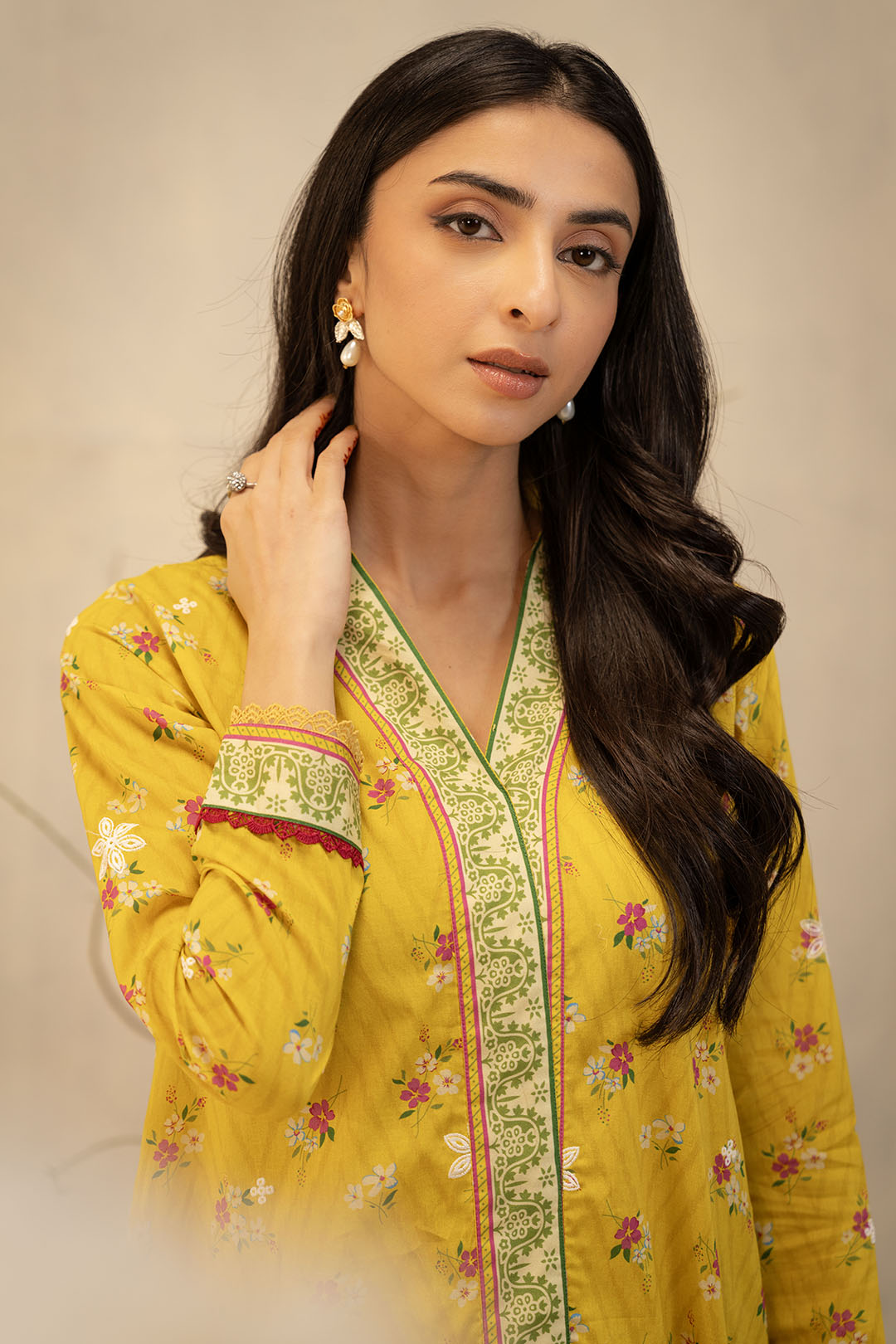 Embroidered Shirt Shalwar - 0098