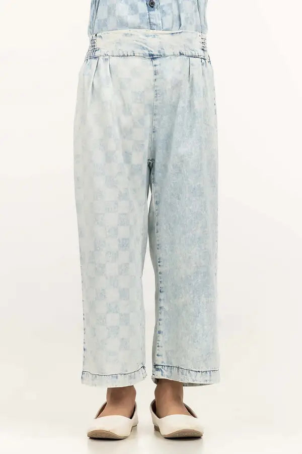 Toddler Girl Blue Trouser TGDB-2210061 A