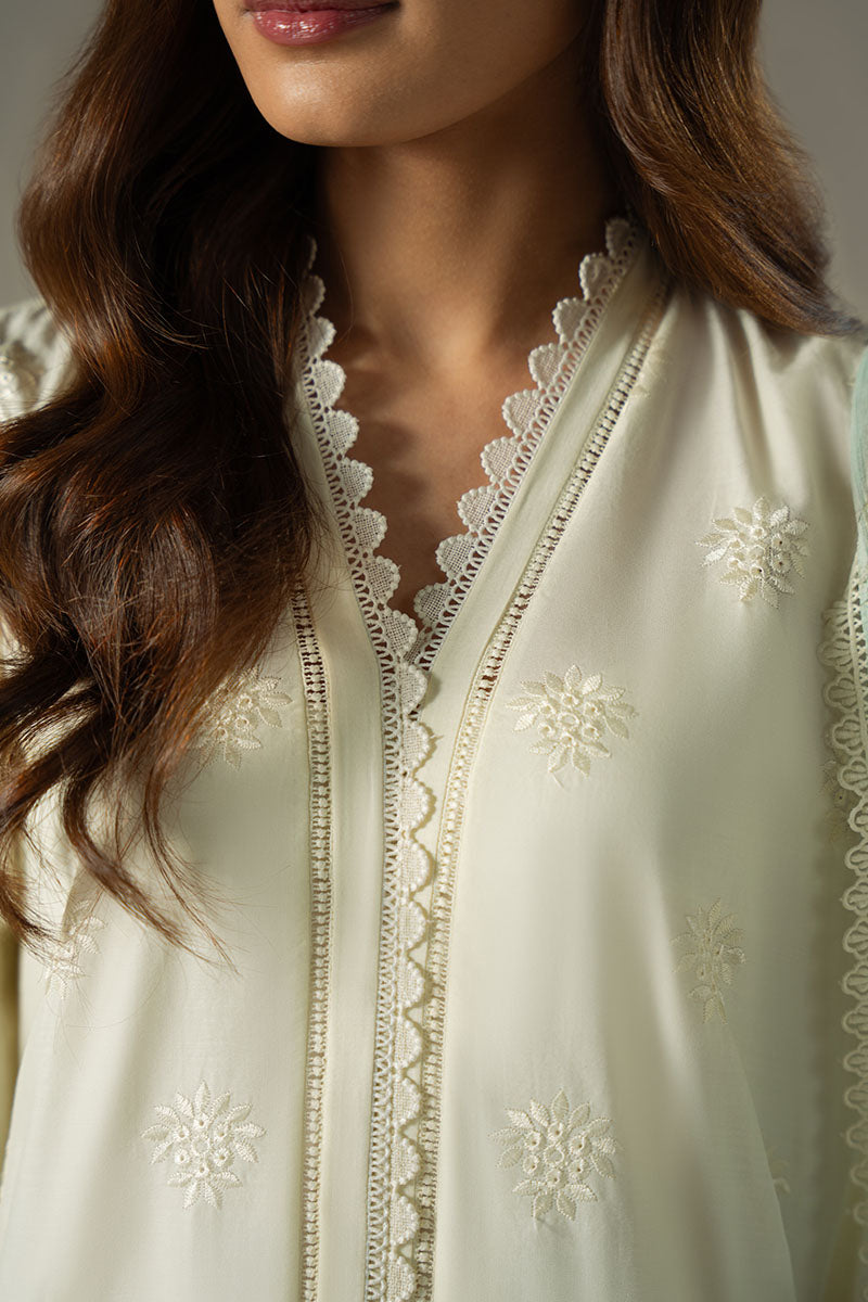 FLORAL MELODY-3PC CHIKANKARI SUIT