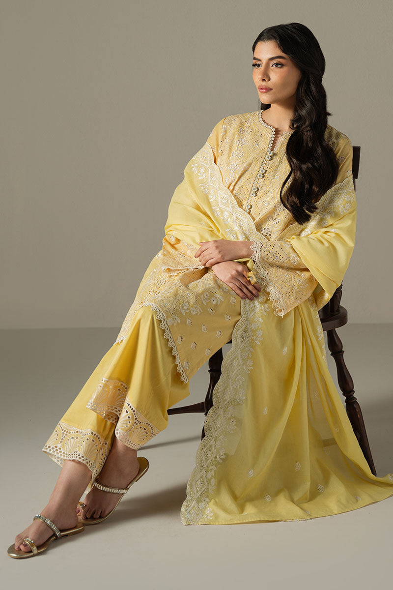 ORCHID GEM-3PC CHIKANKARI SUIT