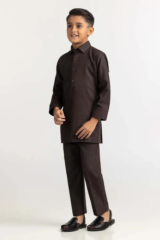 Chocolate Brown Styling Suit SK-KS23-027