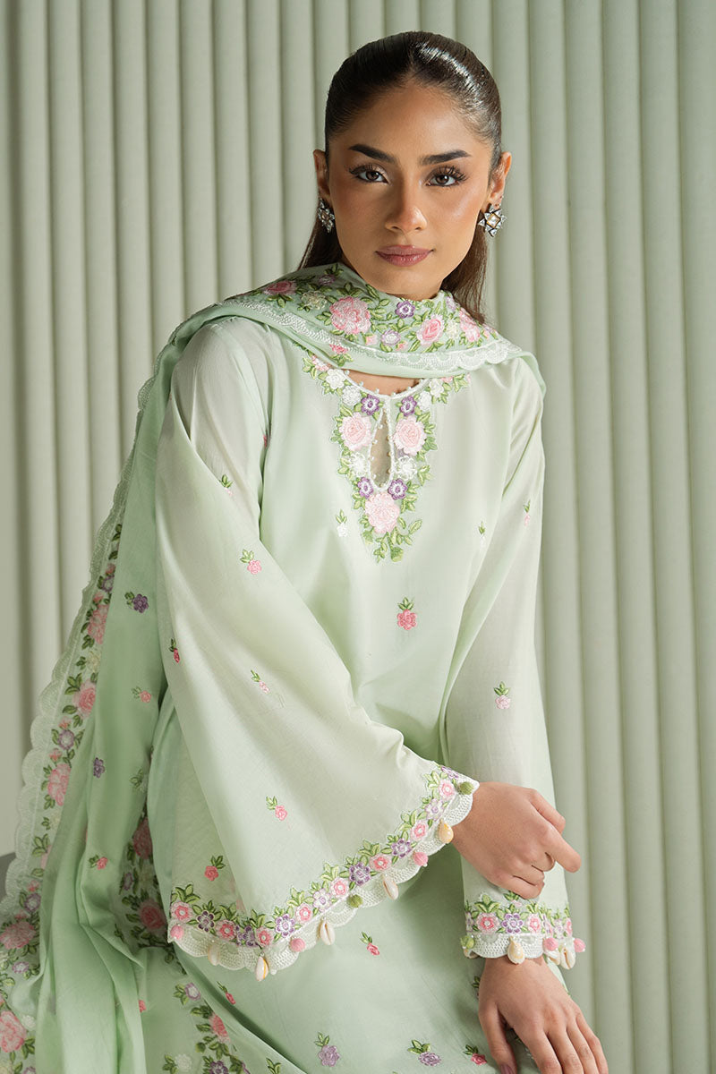 VERDENT BLOOM- 3PC EMBROIDERED LAWN SUIT