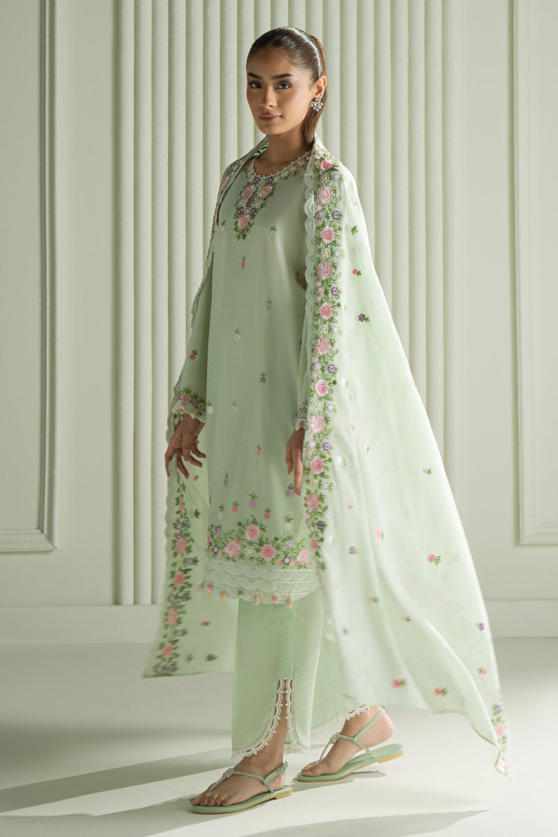 VERDENT BLOOM- 3PC EMBROIDERED LAWN SUIT