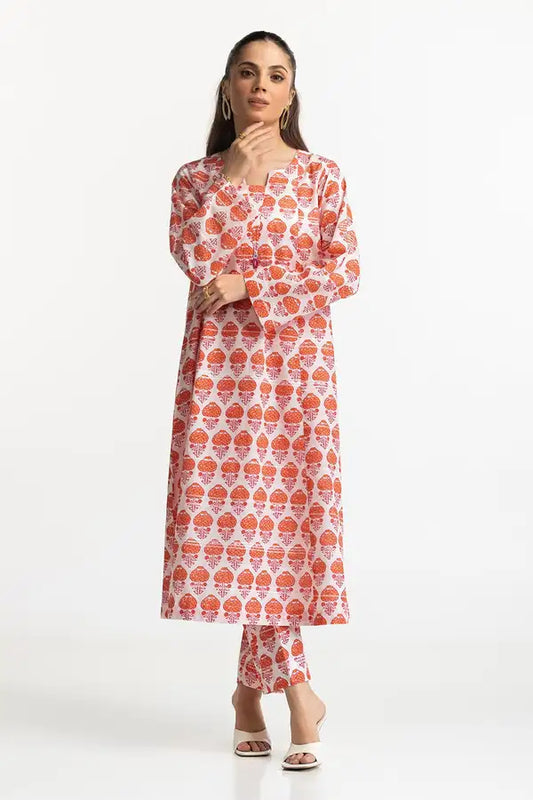 Jacquard Printed Co-Ord Set KST-43532