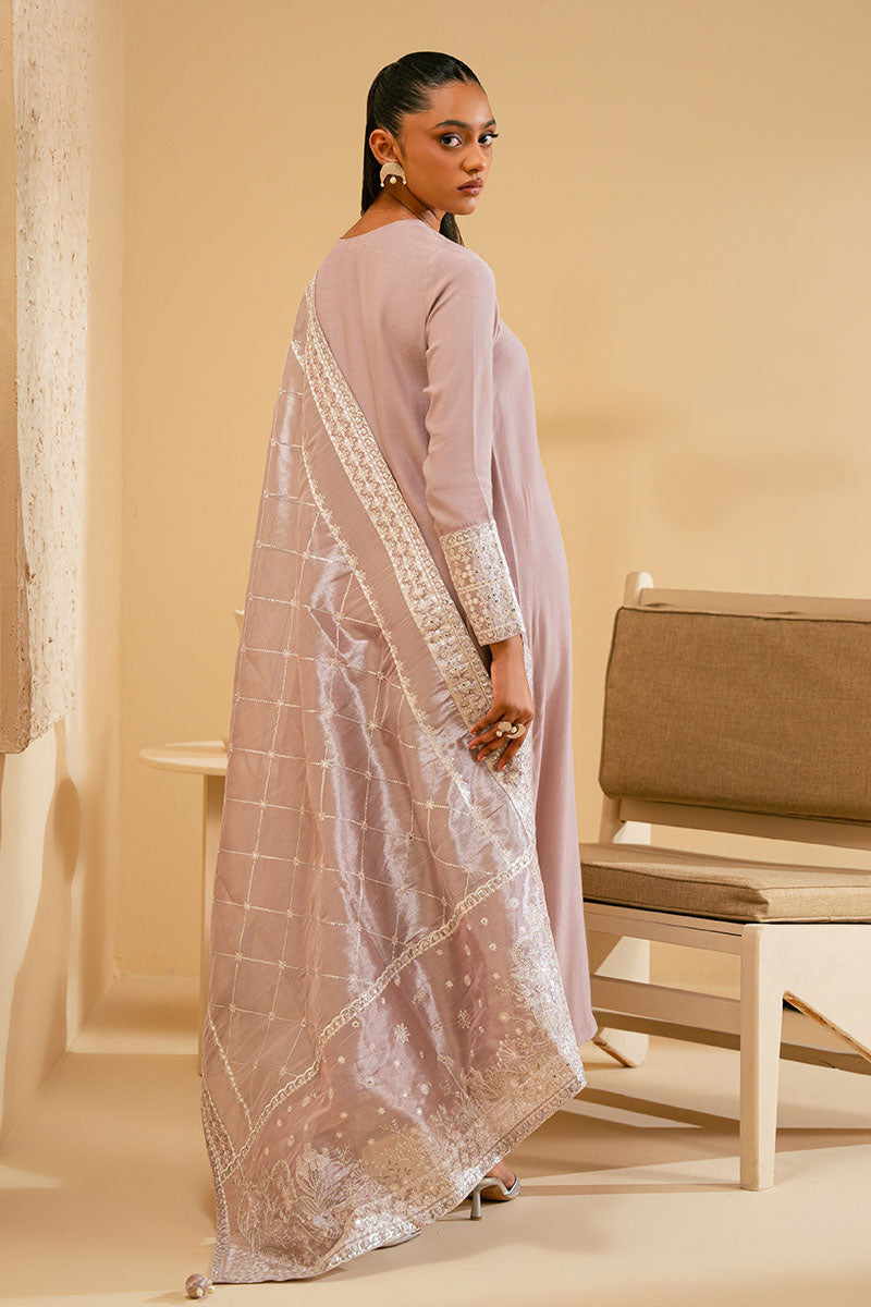 SHELL PINK-2PC (SHIRT & DUPATTA )