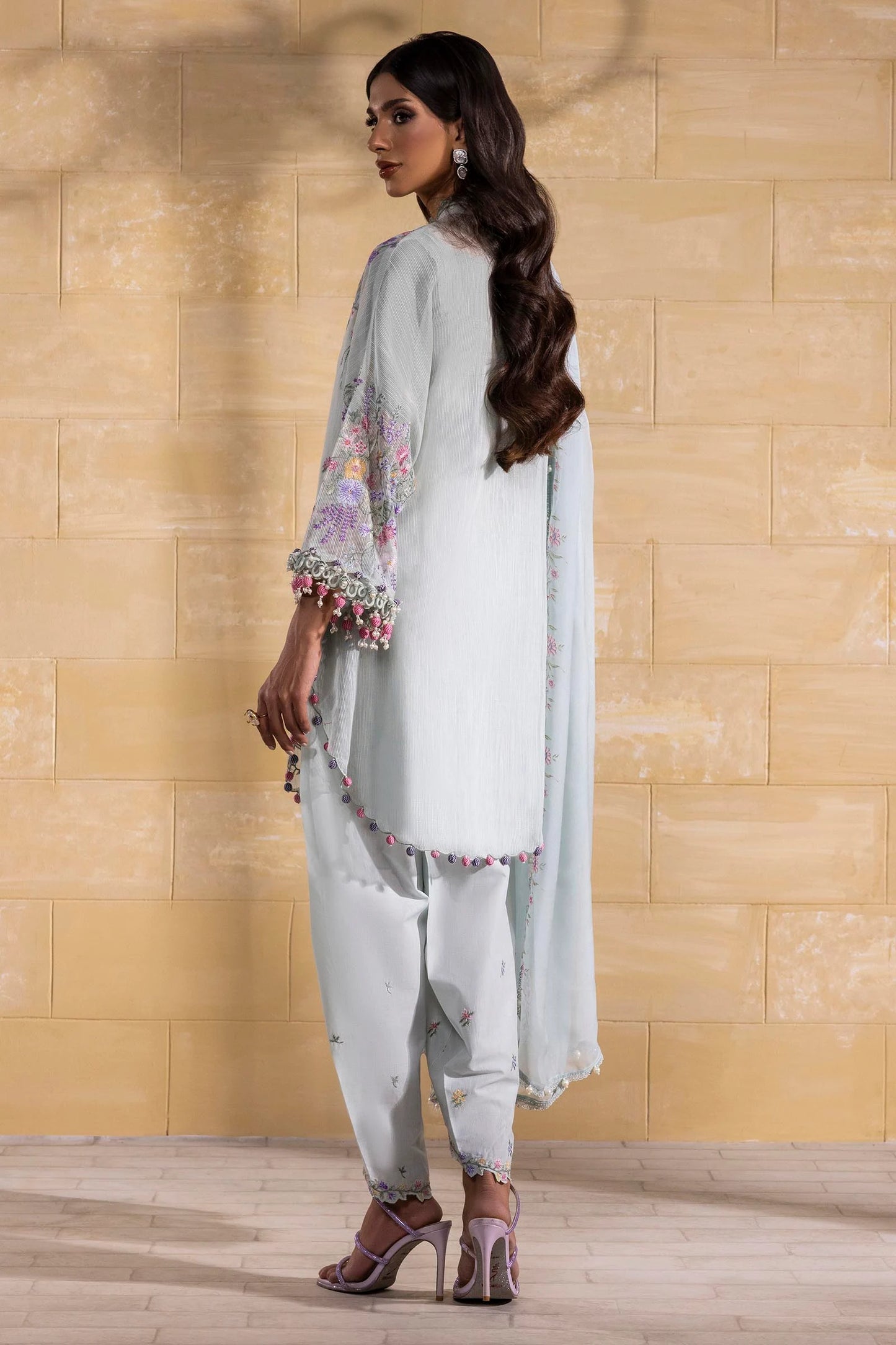 Unstitched 3 Piece Lawn Suit