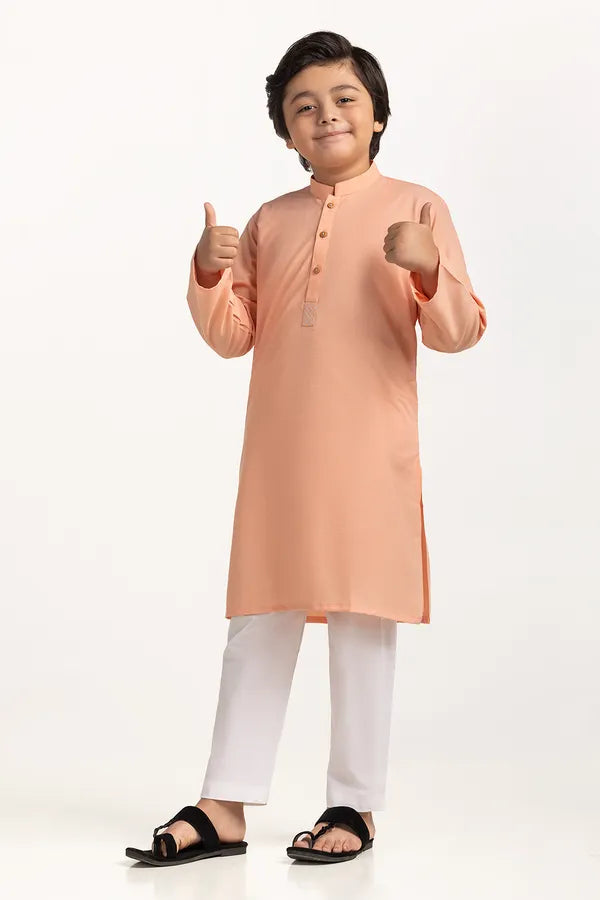 Peach Styling Kurta KR-KSTY24-016