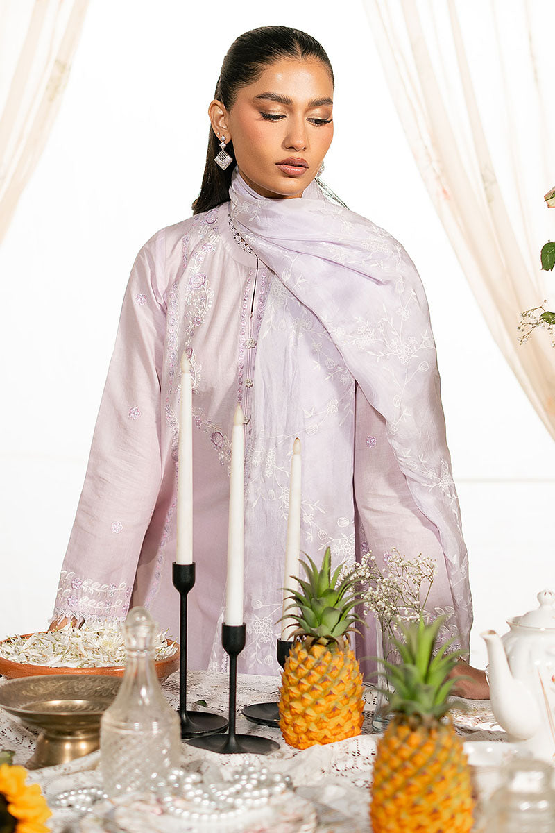 ORCHID BLISS- 3PC EMBROIDERED LAWN SUIT