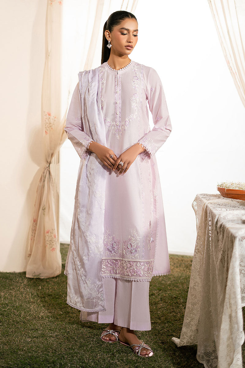 ORCHID BLISS- 3PC EMBROIDERED LAWN SUIT