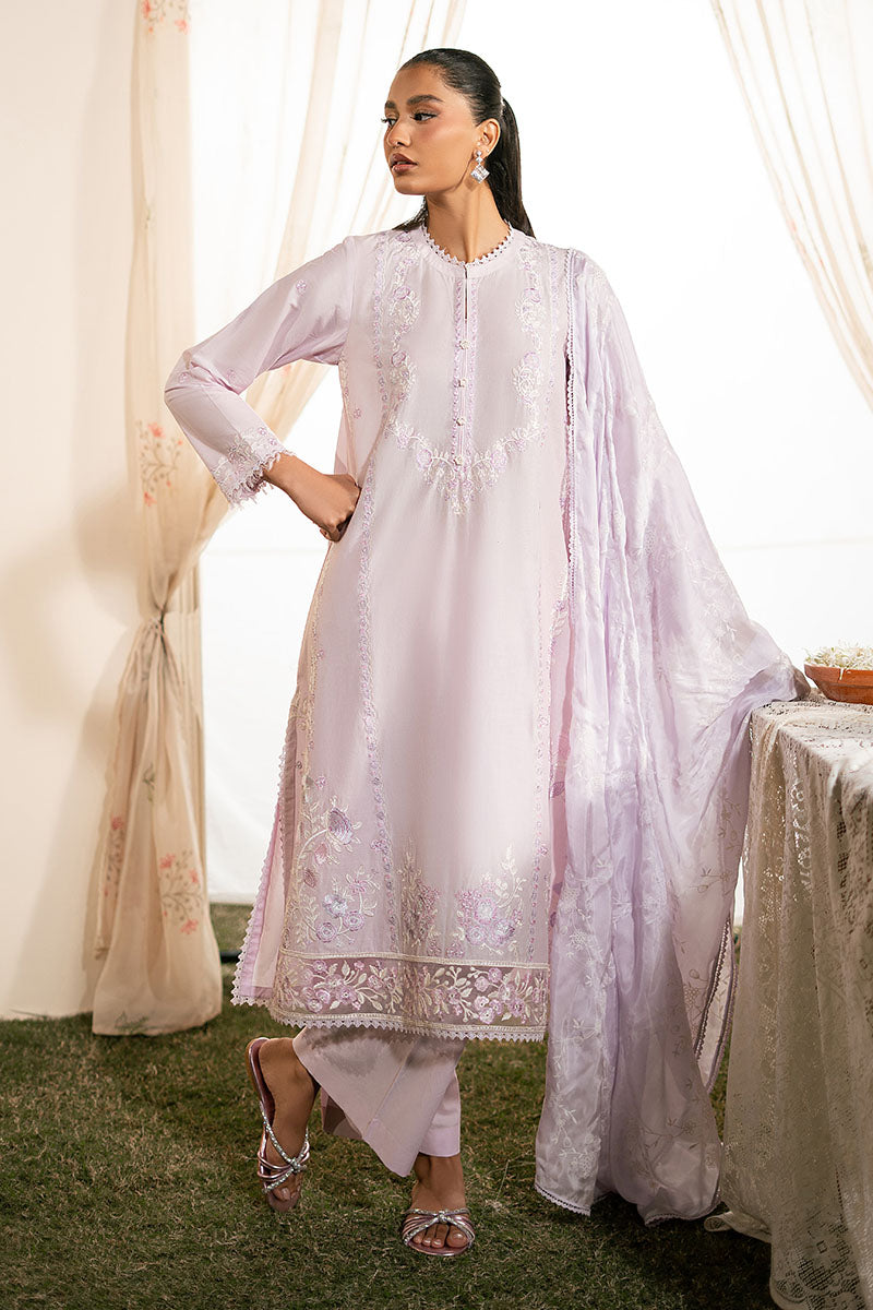 ORCHID BLISS- 3PC EMBROIDERED LAWN SUIT