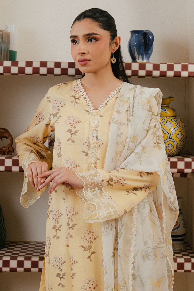 ORCHID IMPRESSION-3 PC PRINTED LAWN SUIT