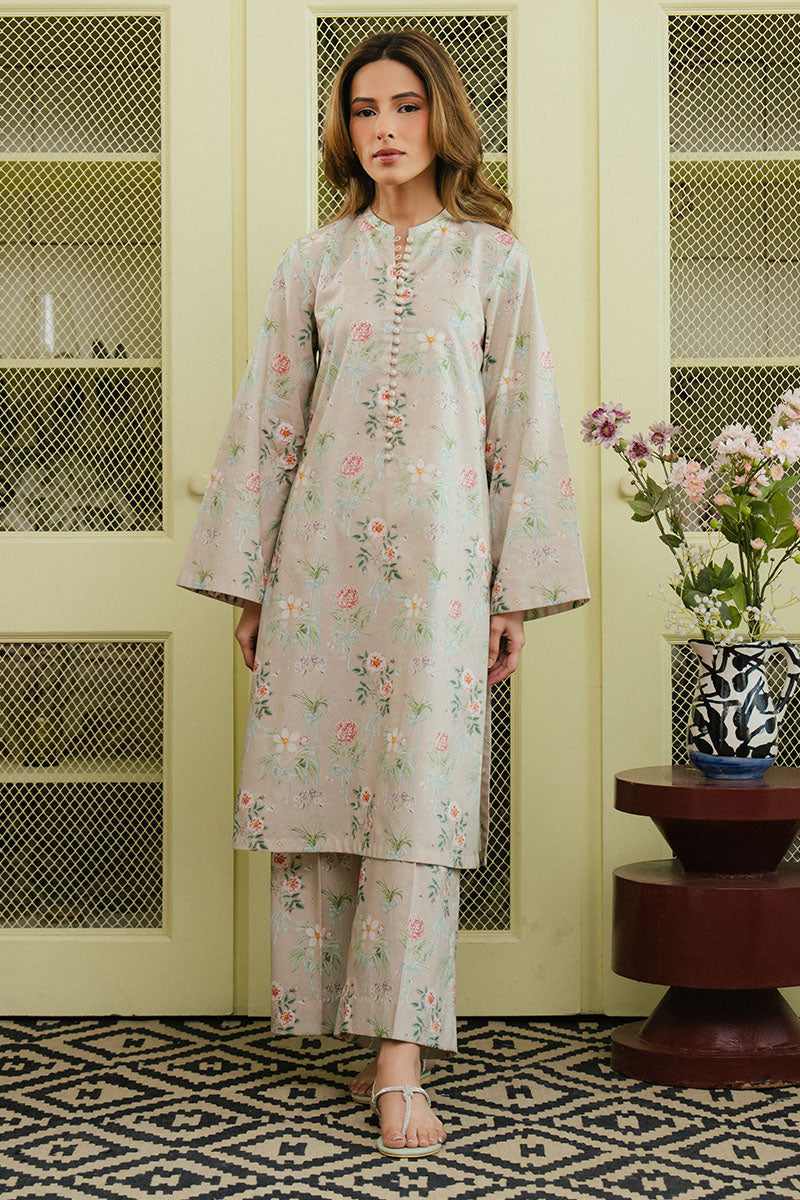 SERENE GLAM-2 PC PRINTED LAWN SUIT