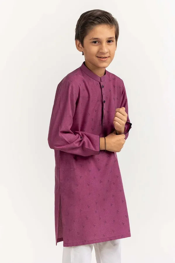 Purple Styling Kurta KR-KSTY24-003