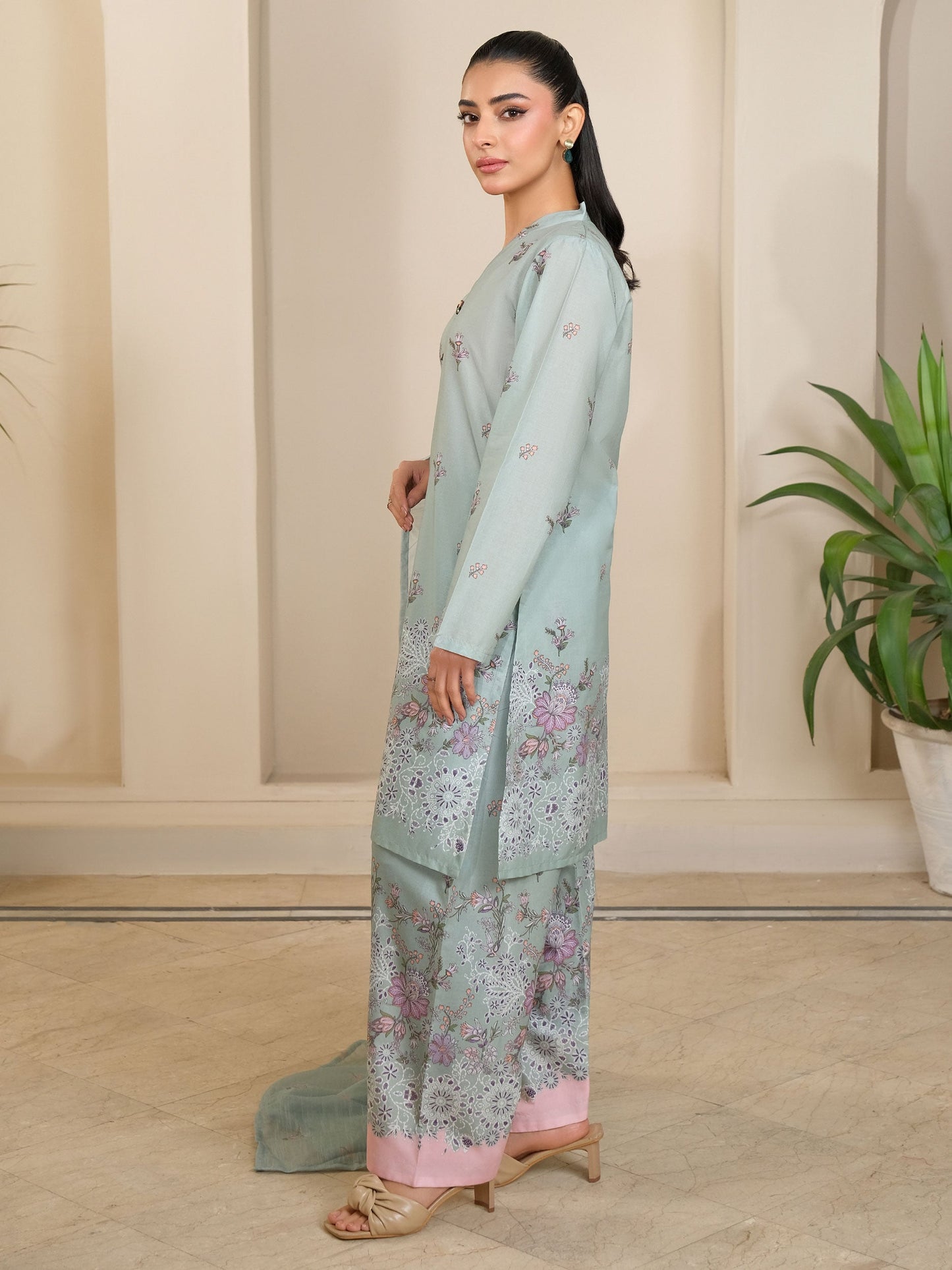 3 Piece Lawn Suit-Printed (Unstitched)