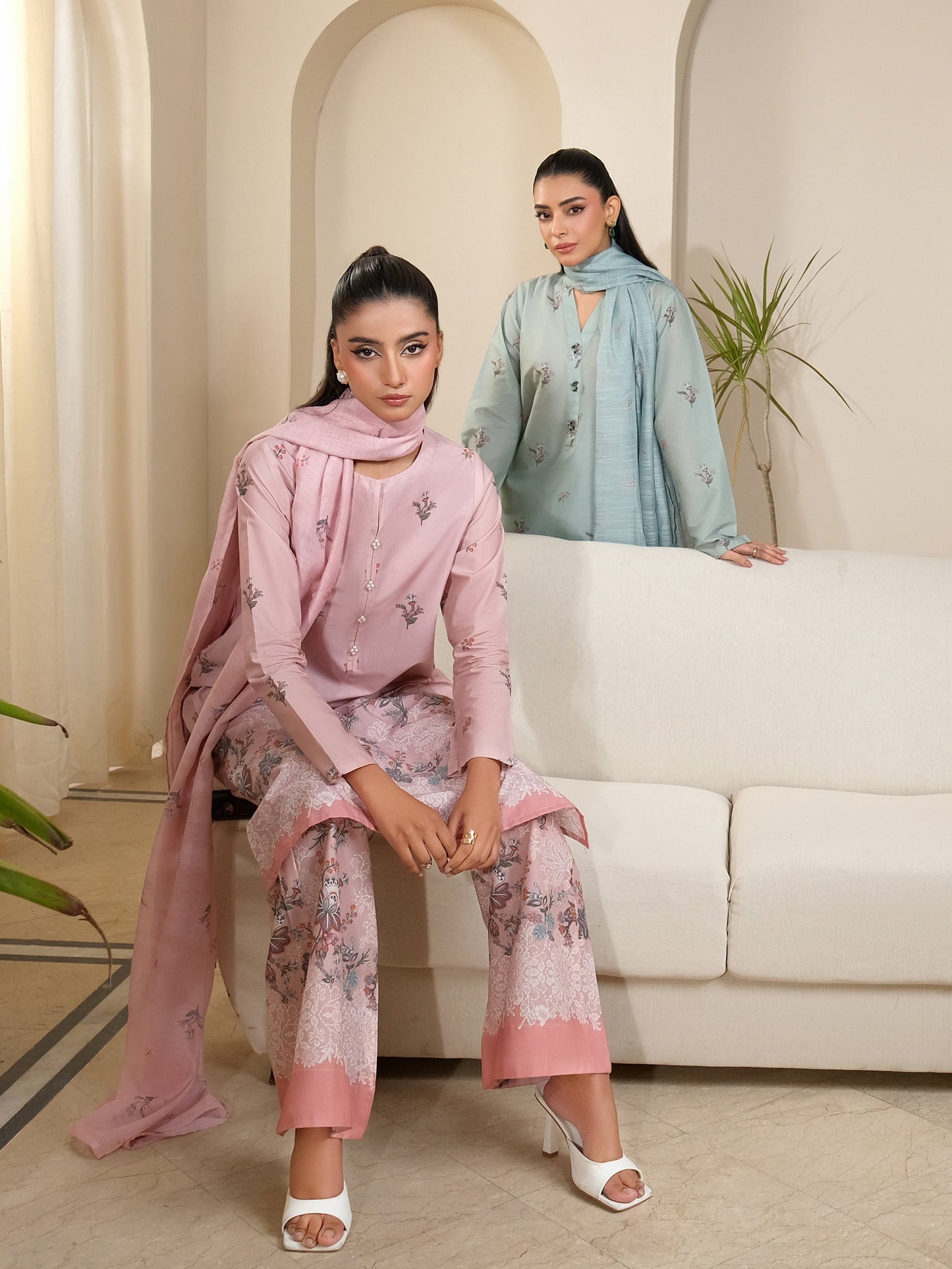 3 Piece Lawn Suit-Printed (Unstitched)