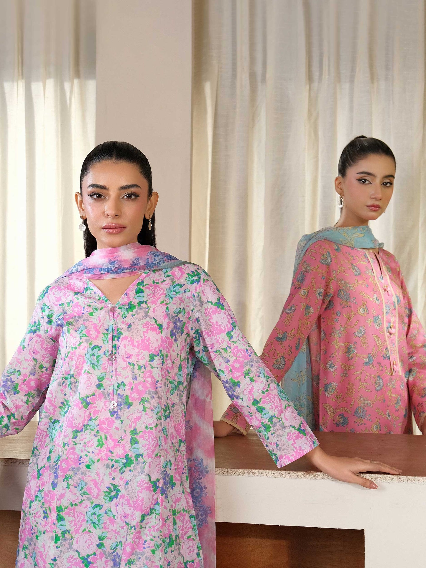 3 Piece Lawn Suit-Printed (Unstitched)